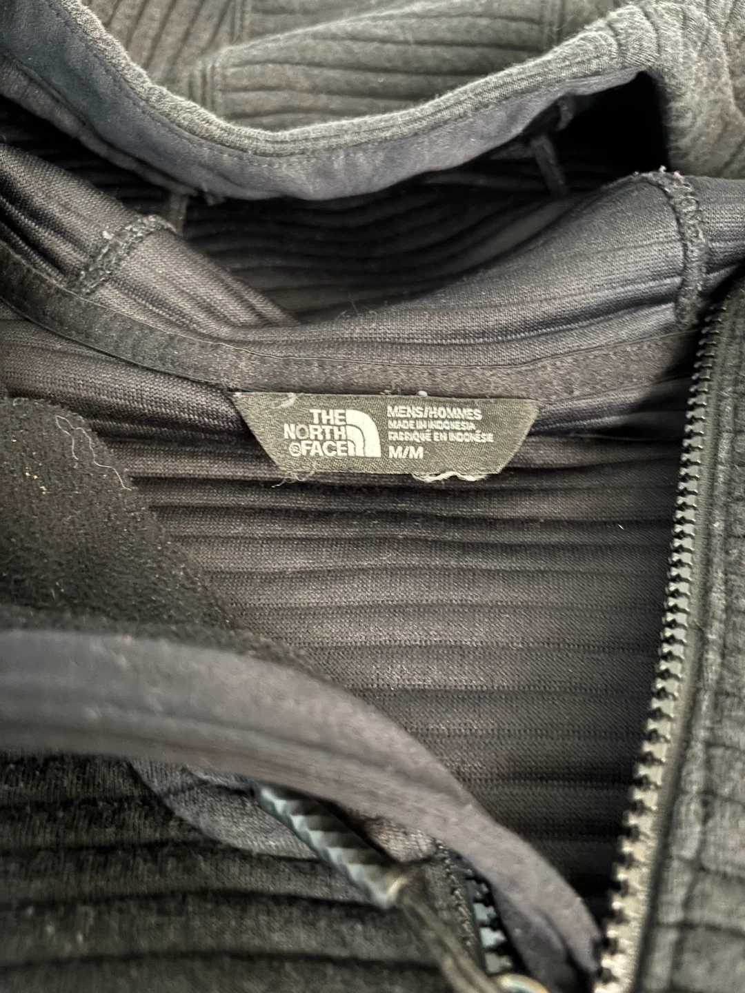 North Face Men’s Full-Zip Hoodie – Black, M - photo 3