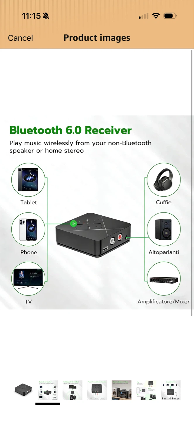 Brand New Bluetooth 6.0 Receiver for Non-Bluetooth Speakers - photo 2