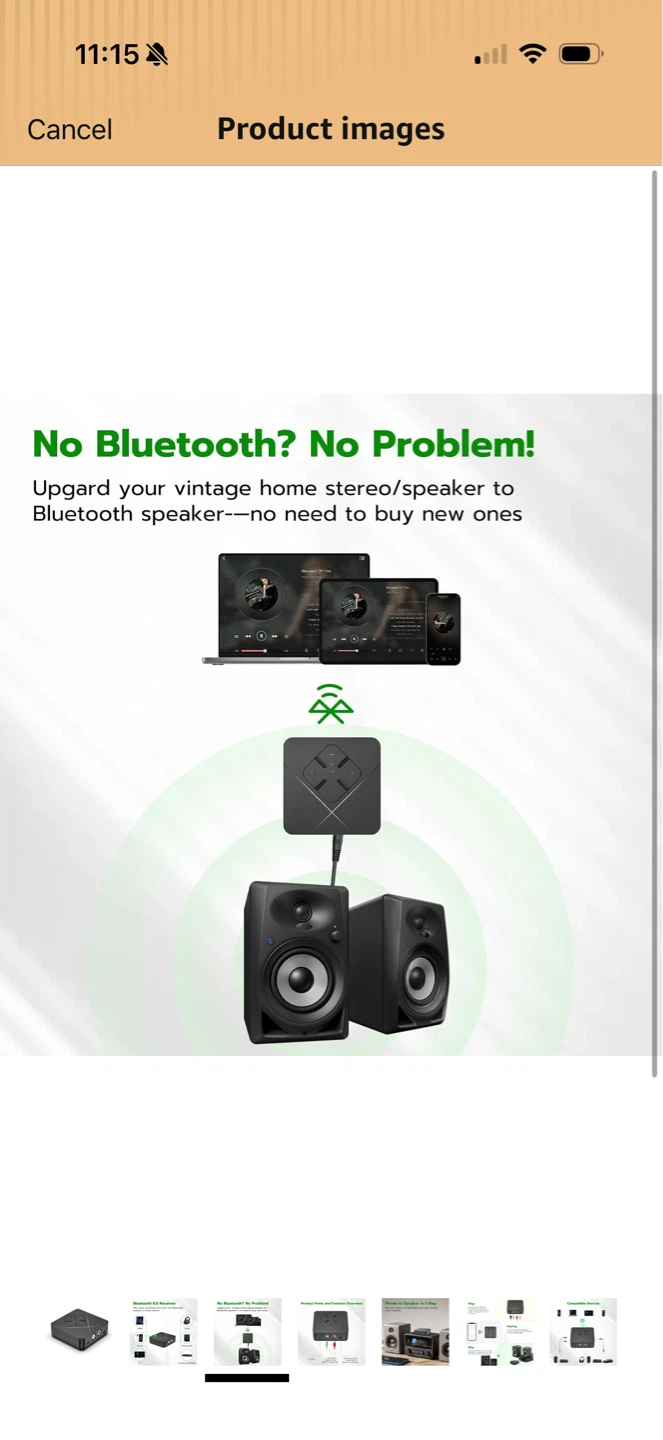 Brand New Bluetooth 6.0 Receiver for Non-Bluetooth Speakers - photo 3
