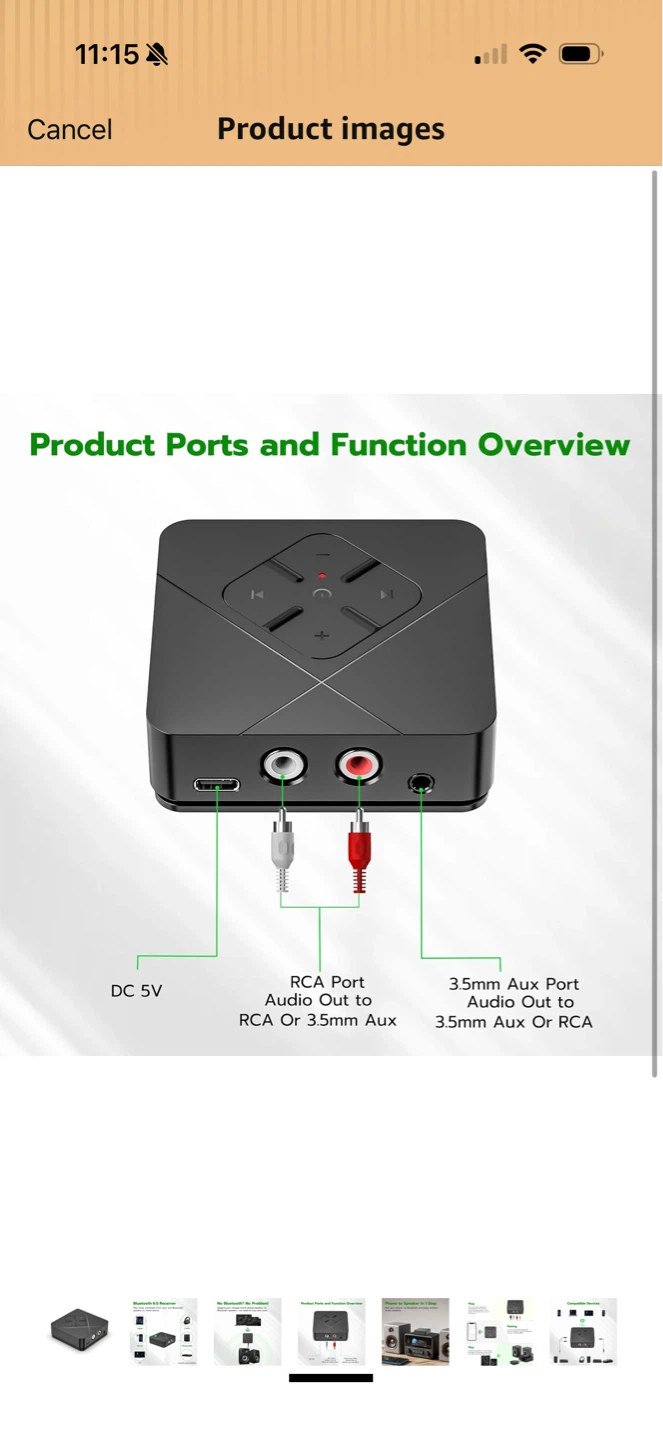 Brand New Bluetooth 6.0 Receiver for Non-Bluetooth Speakers - photo 4