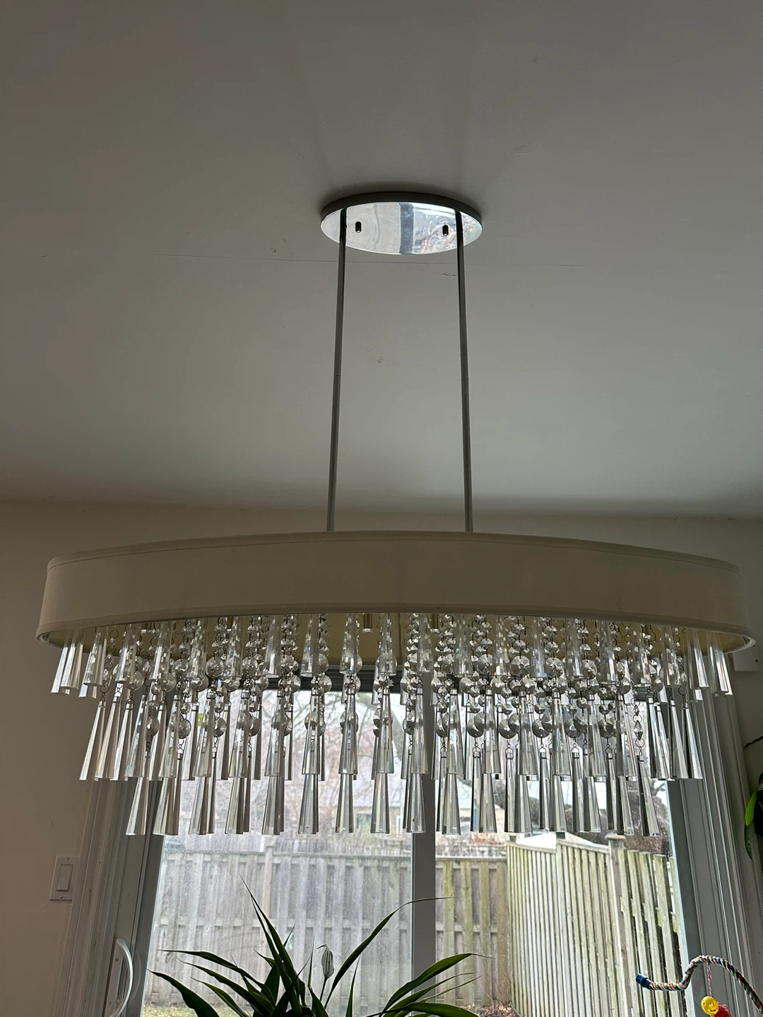 Chenai 8 Light Dimmable Tiered Crystal Chandelier