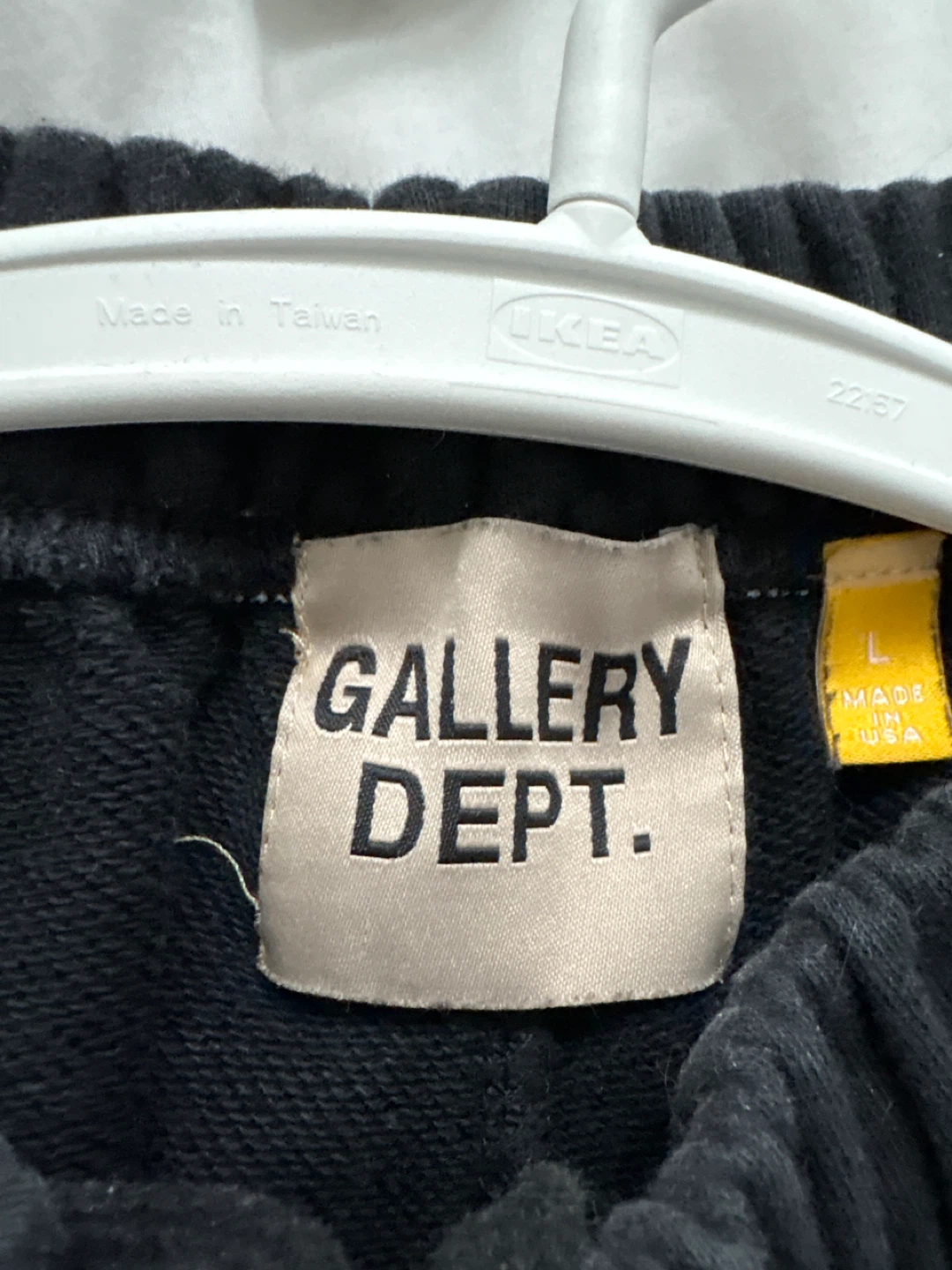 Gallery Dept. Black Sweatpants Size S - photo 2