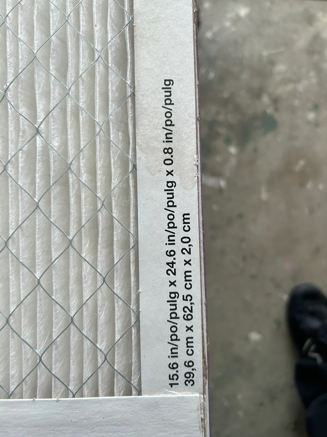 Furnace Filter - 16x25x1 - photo 4