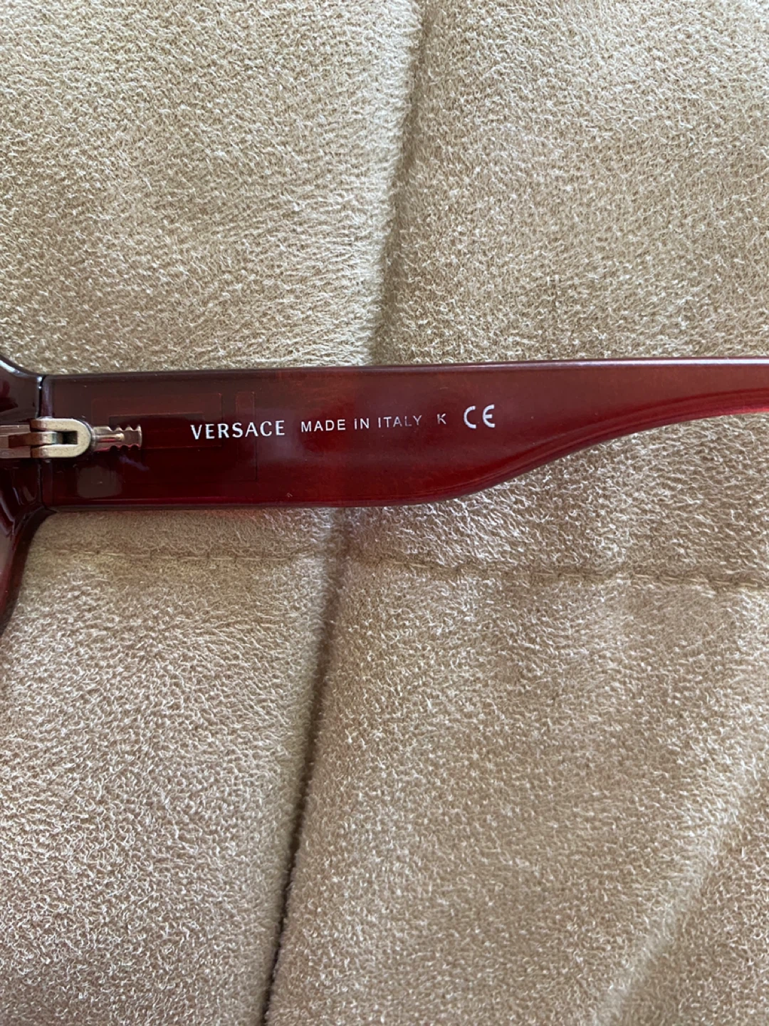 Vintage Versace Red Sunglasses MOD. 4177-H - photo 5