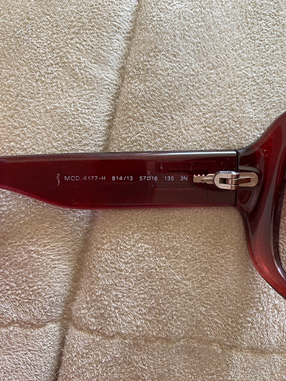 Vintage Versace Red Sunglasses MOD. 4177-H - photo 4
