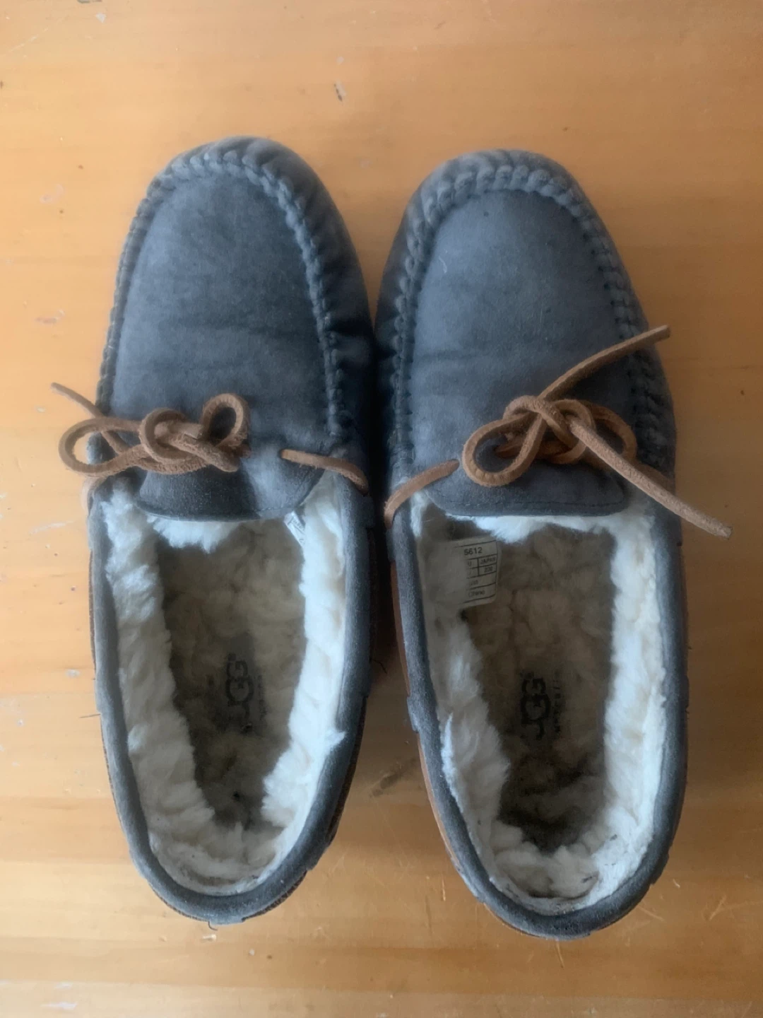 UGG Grey Moccasins Size 6 Grey