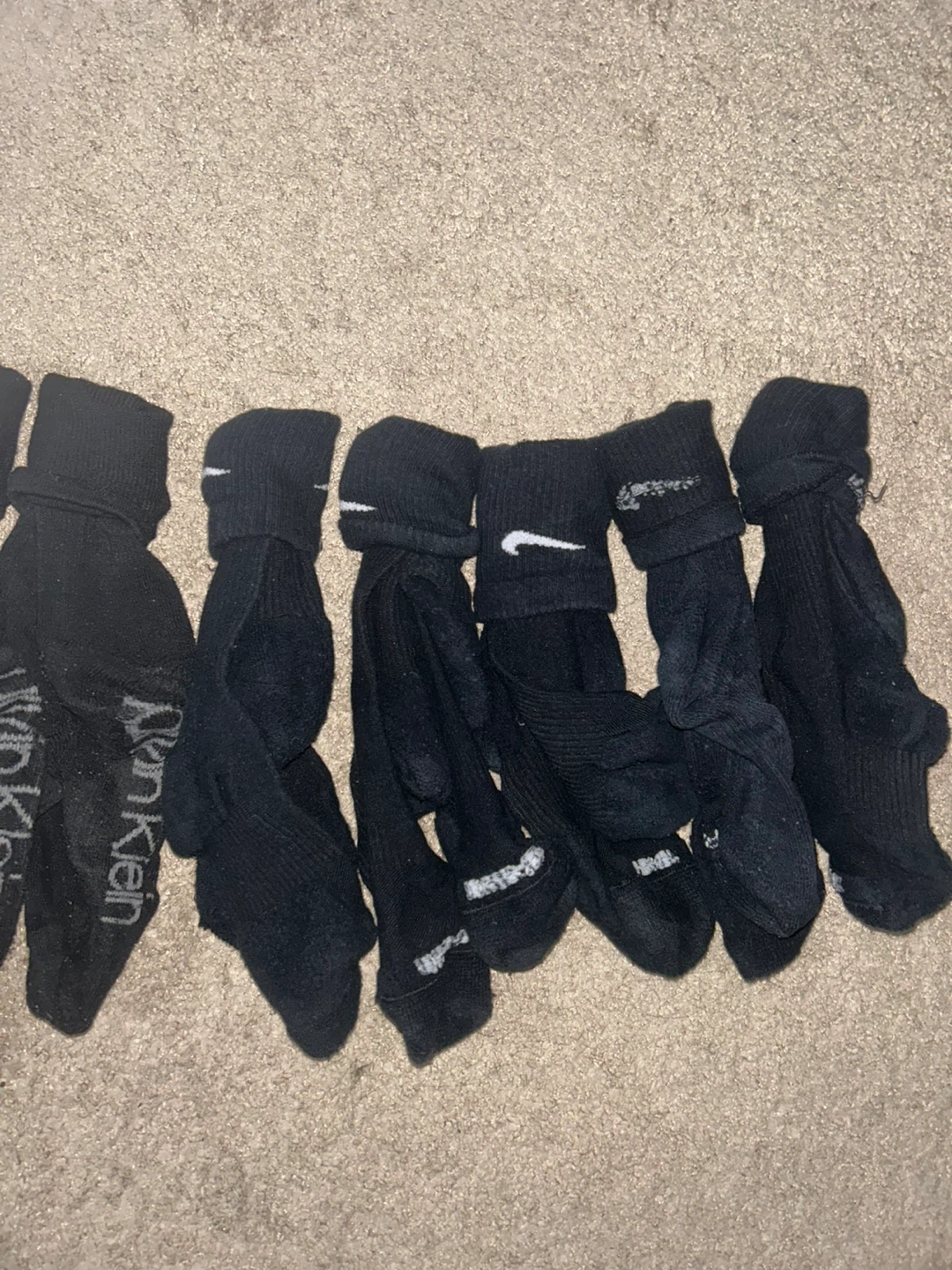 Assorted Black Socks (Calvin Klein, Nike and puma) - photo 4