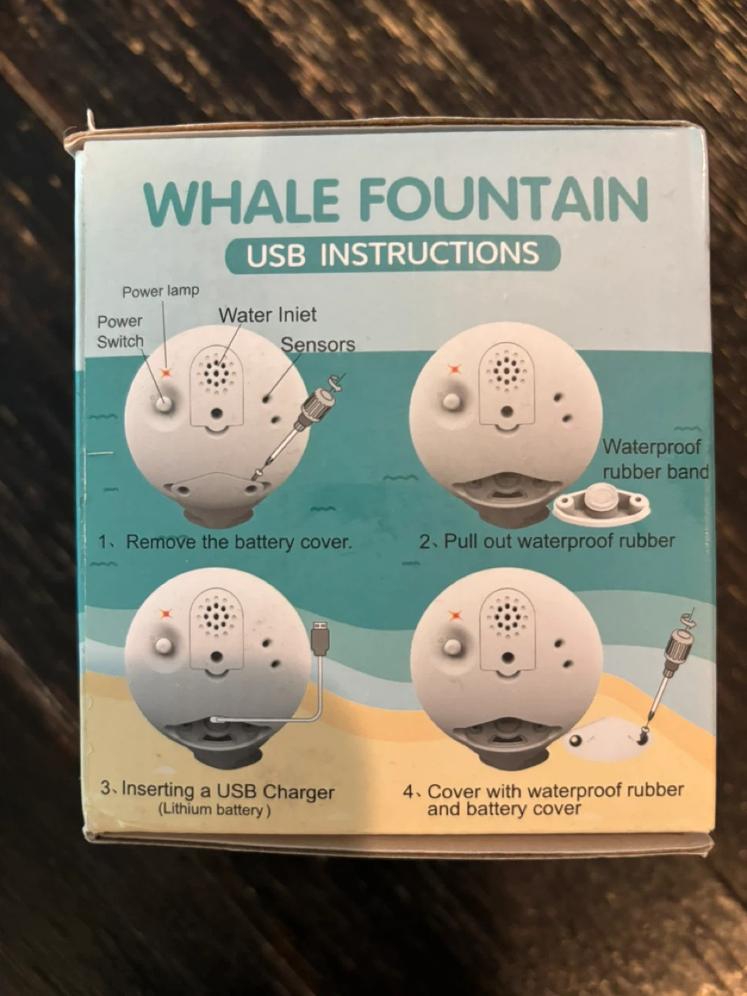 Mini Whale Fountain Bath Toy - photo 2