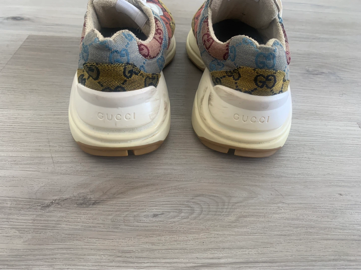 Gucci Rhyton Multicolor Sneakers – Sz8