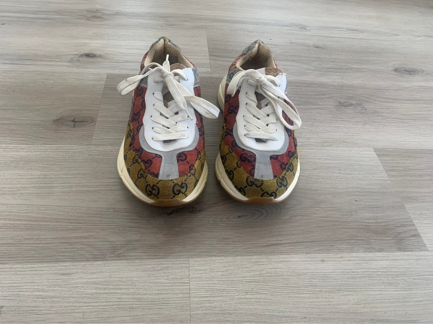 Gucci Rhyton Multicolor Sneakers – Sz8 - photo 2