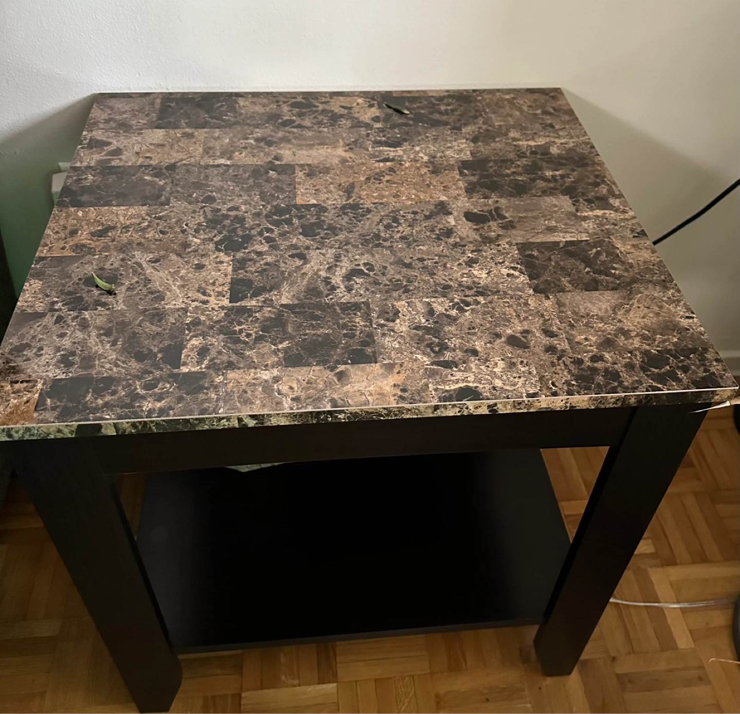 Marble Top Coffee Table with Shelf 3 pieces - photo 5