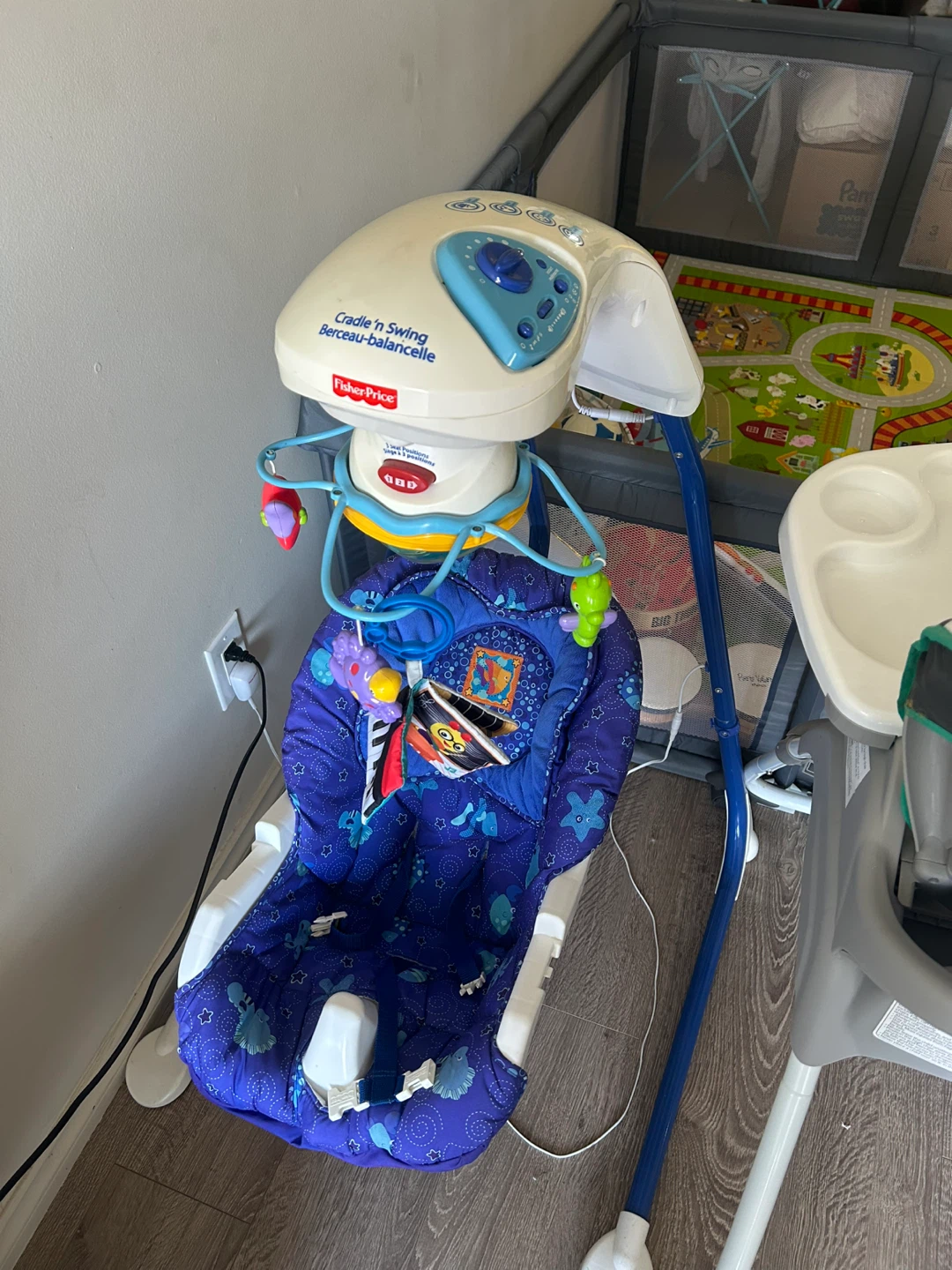 Fisher-Price Cradle 'n Swing Baby Bouncer