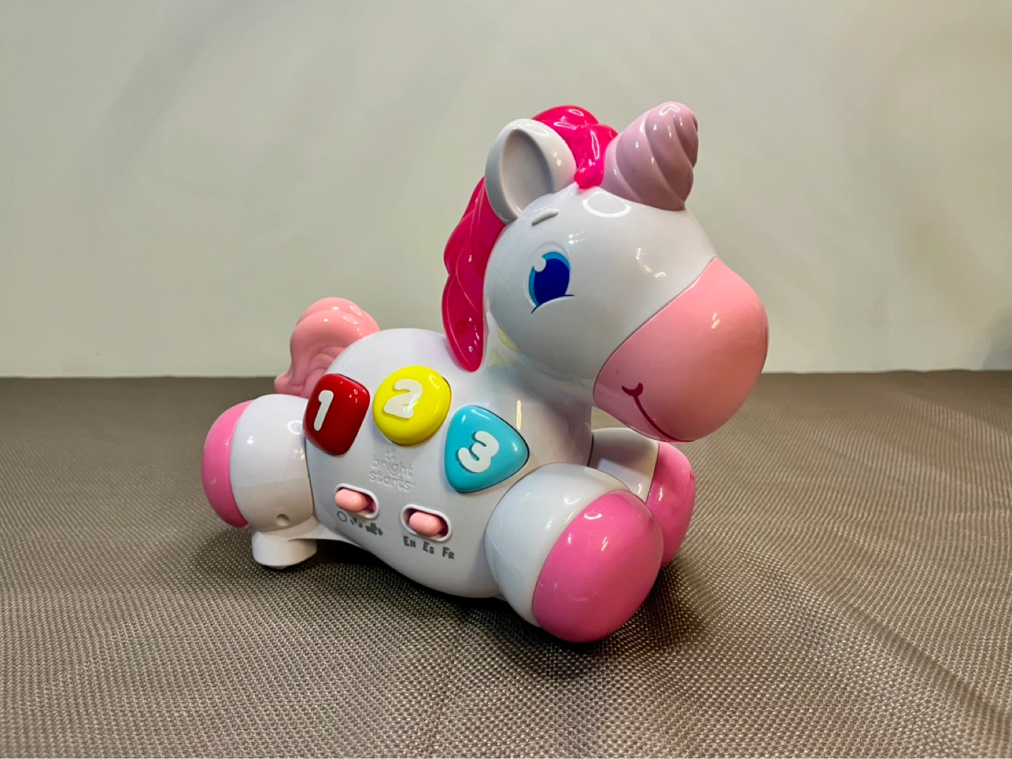 🌱Like New 🌱 Bright Starts Lights and Sounds Unicorn Toy