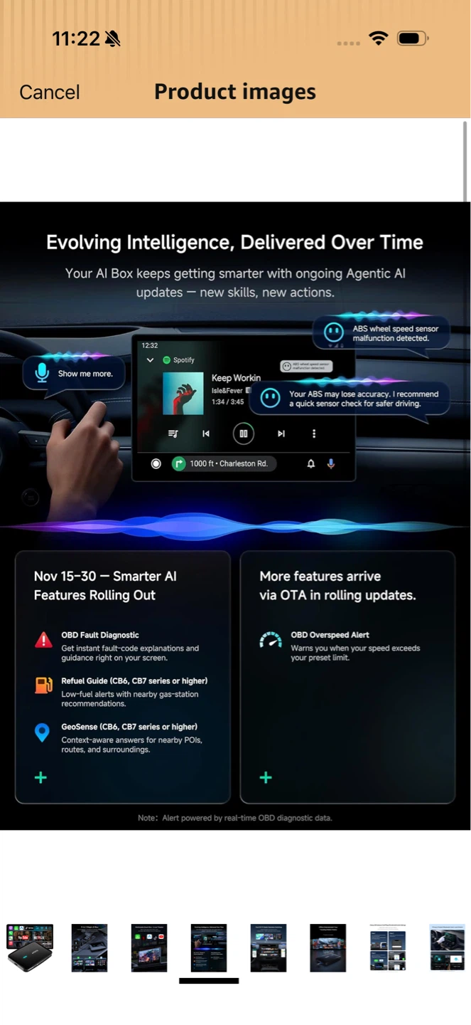 Brand New Magic AI Box Wireless CarPlay & Android Auto Adapter - photo 3