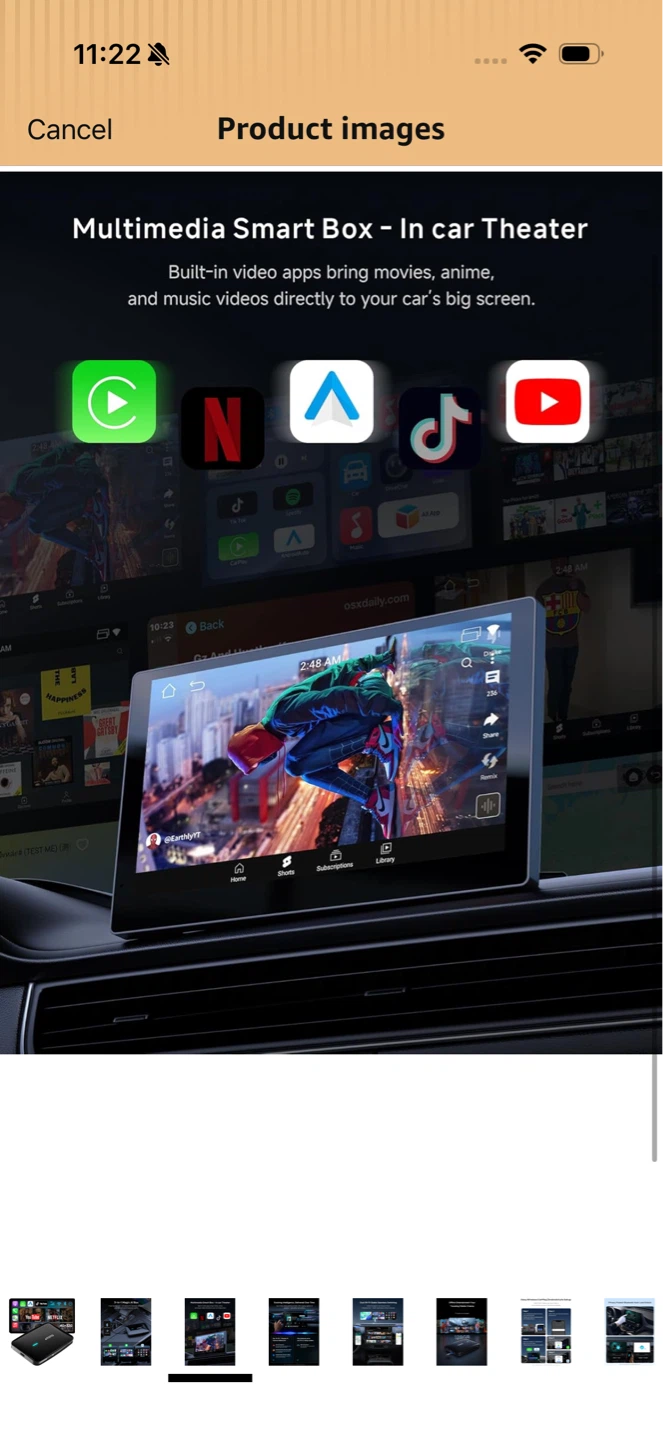 Brand New Magic AI Box Wireless CarPlay & Android Auto Adapter - photo 2