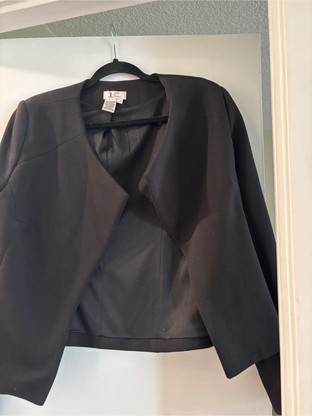 Jules & Leopold Black Blazer - Size L
