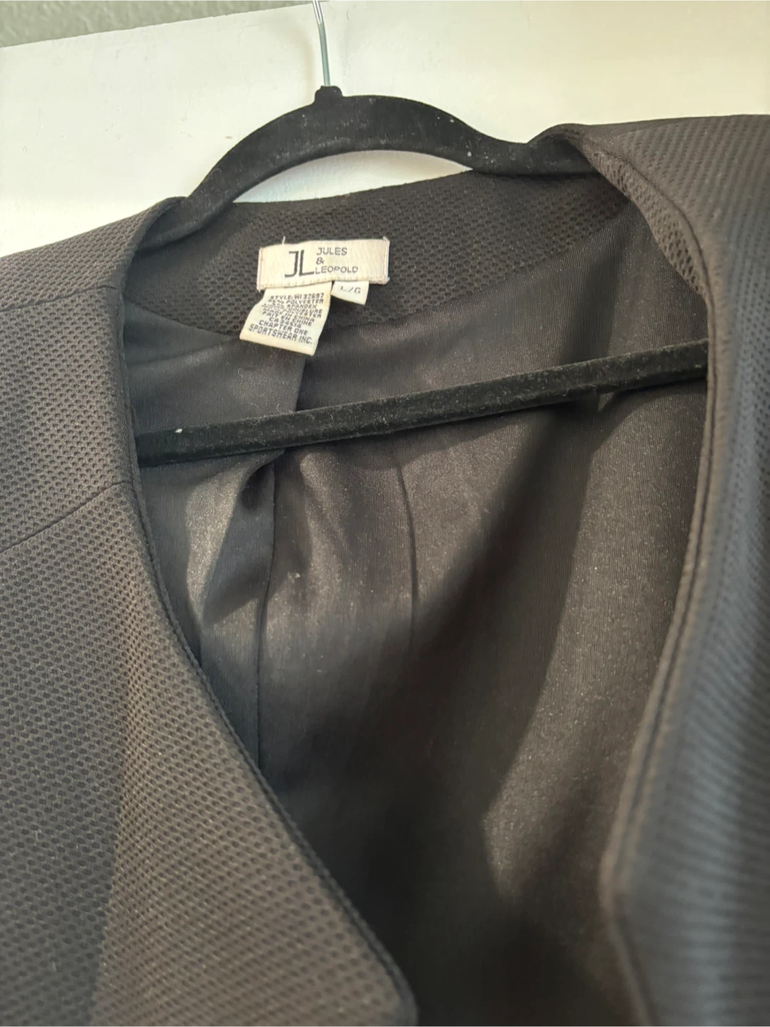 Jules & Leopold Black Blazer - Size L - photo 3