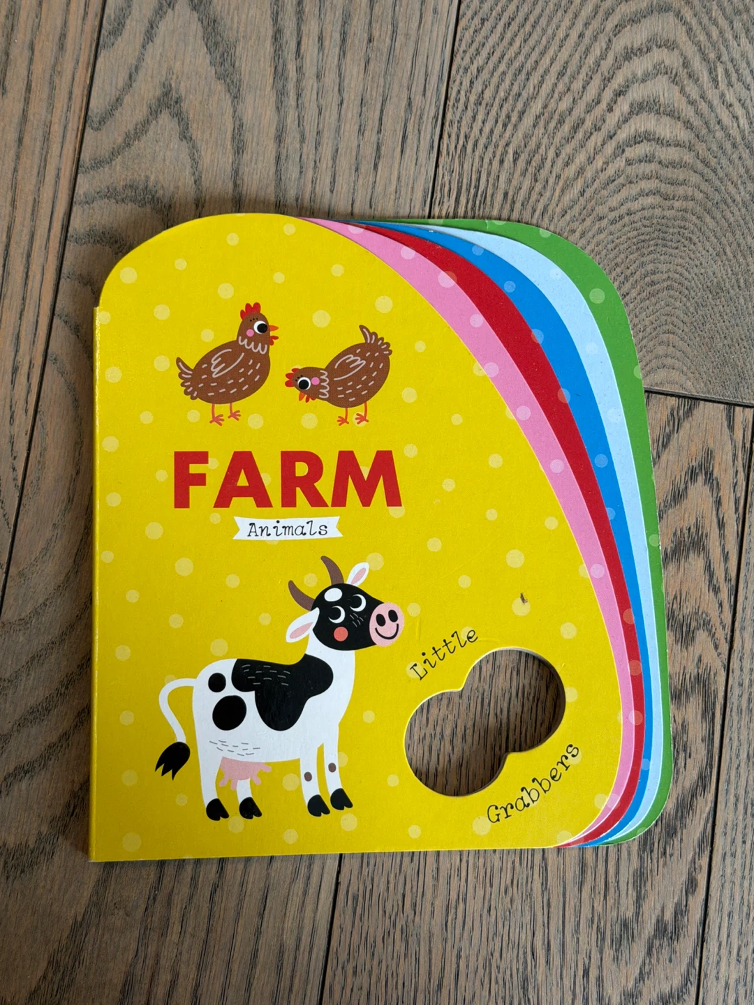 Farm Animals Little Grabbers Board Book 🌱