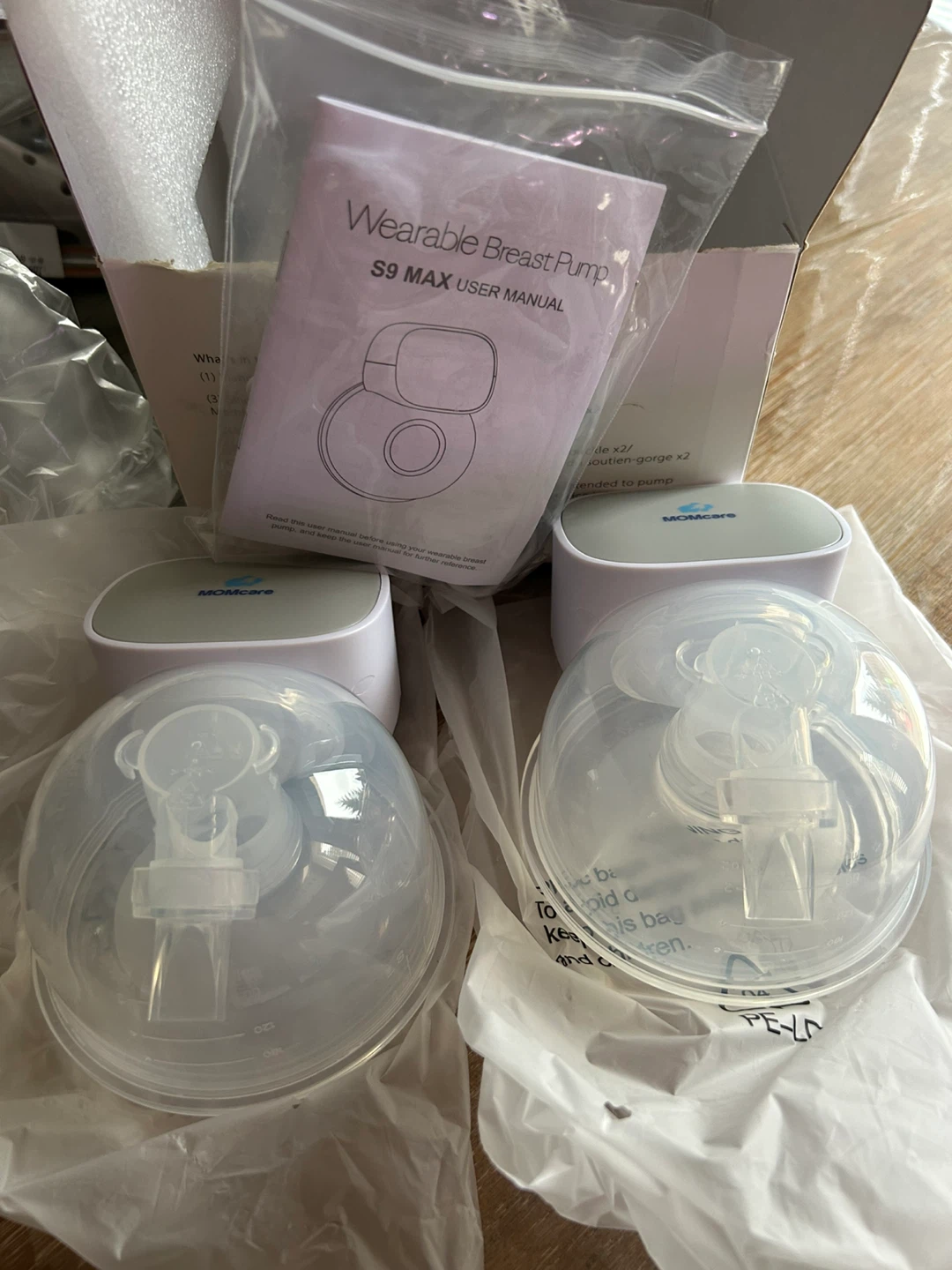 MOMCare Wearable Breast Pump S9 - photo 3