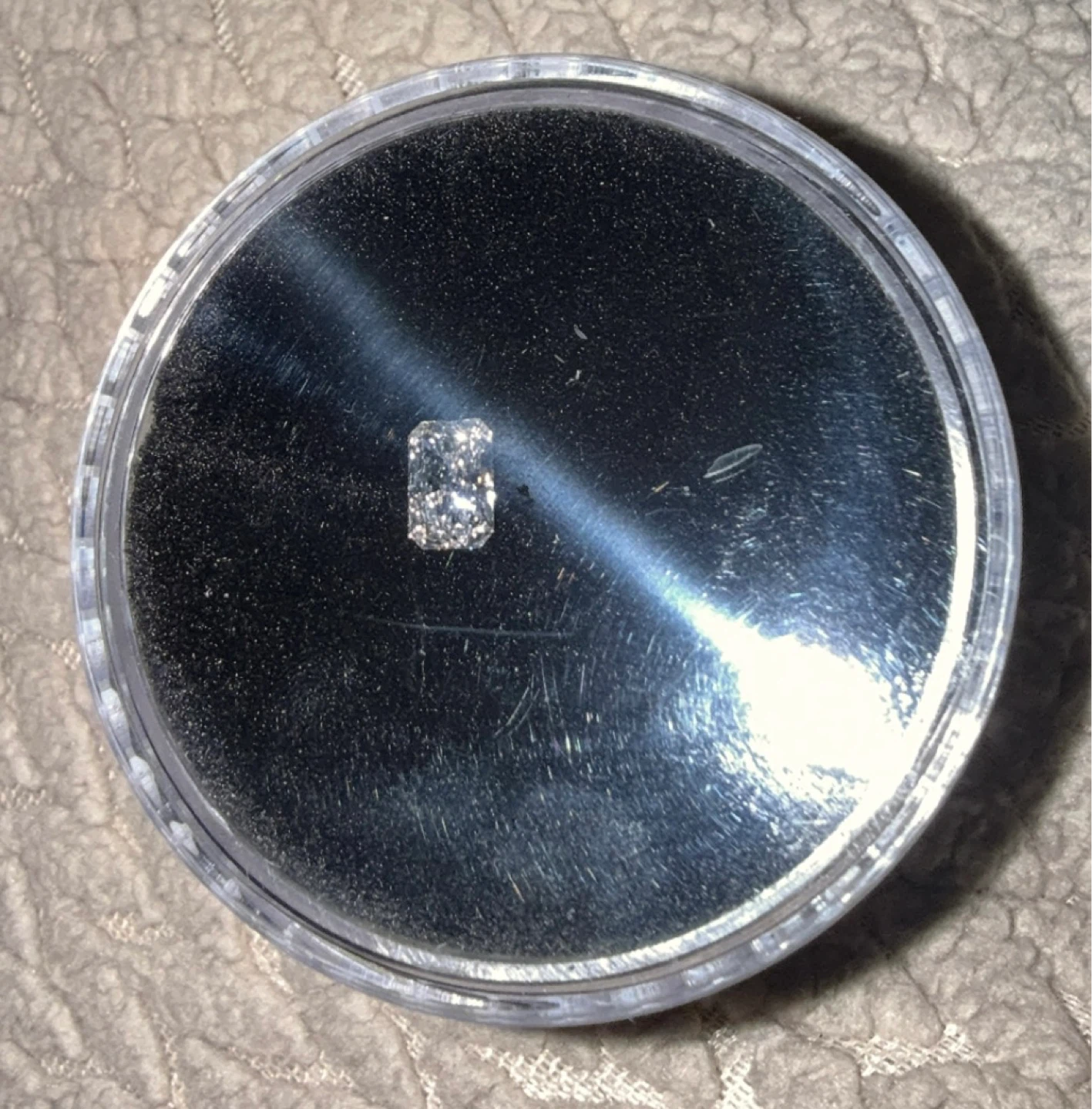 1.05 carat Brilliant Radiant Cut Diamond