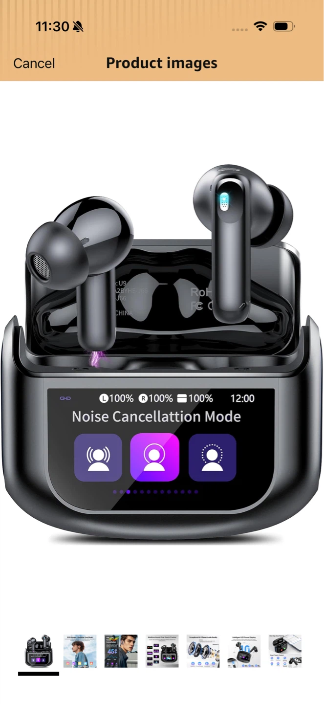 Brand New Wireless Earbuds with Noise Cancellation