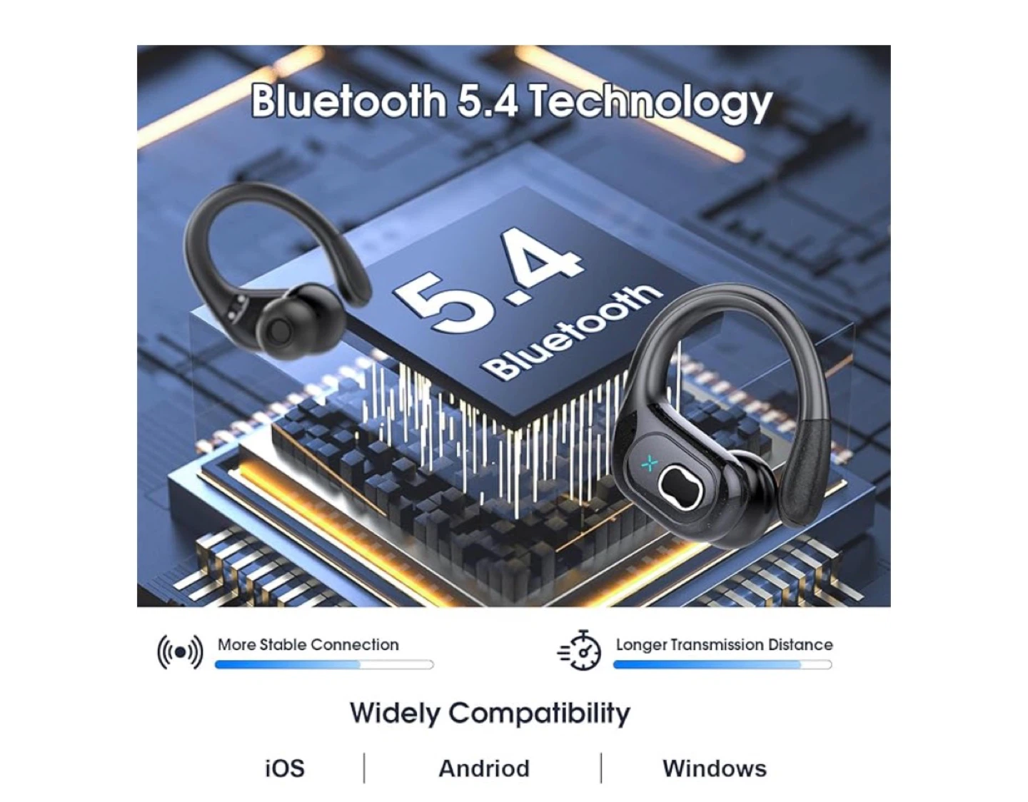 Brand New Wireless Earbuds with Charging Case - photo 5