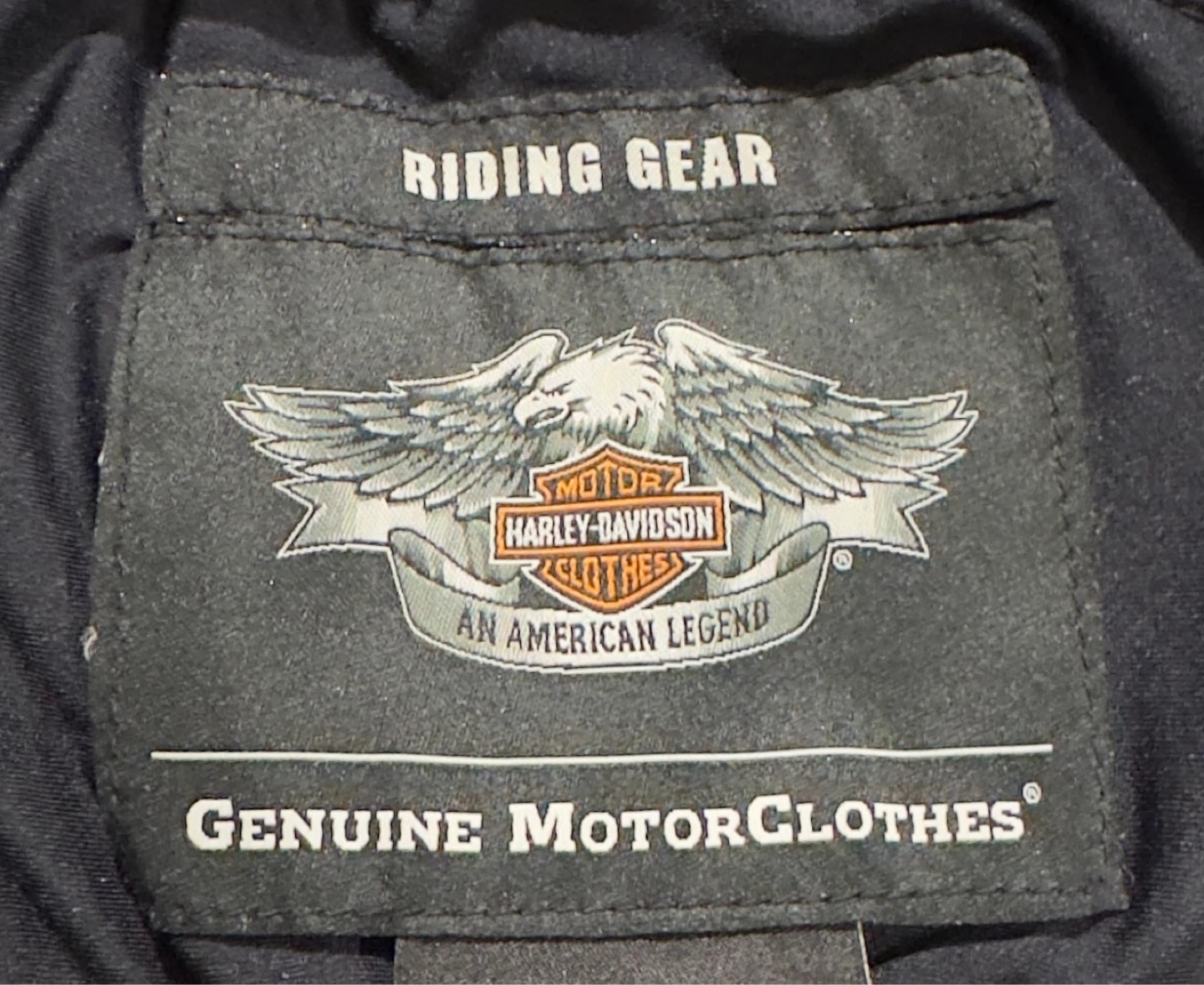 Harley-Davidson Black Leather Motorcycle Jacket - photo 5