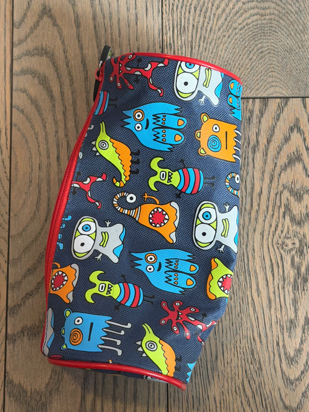 Monster Print Pencil Case 🌱