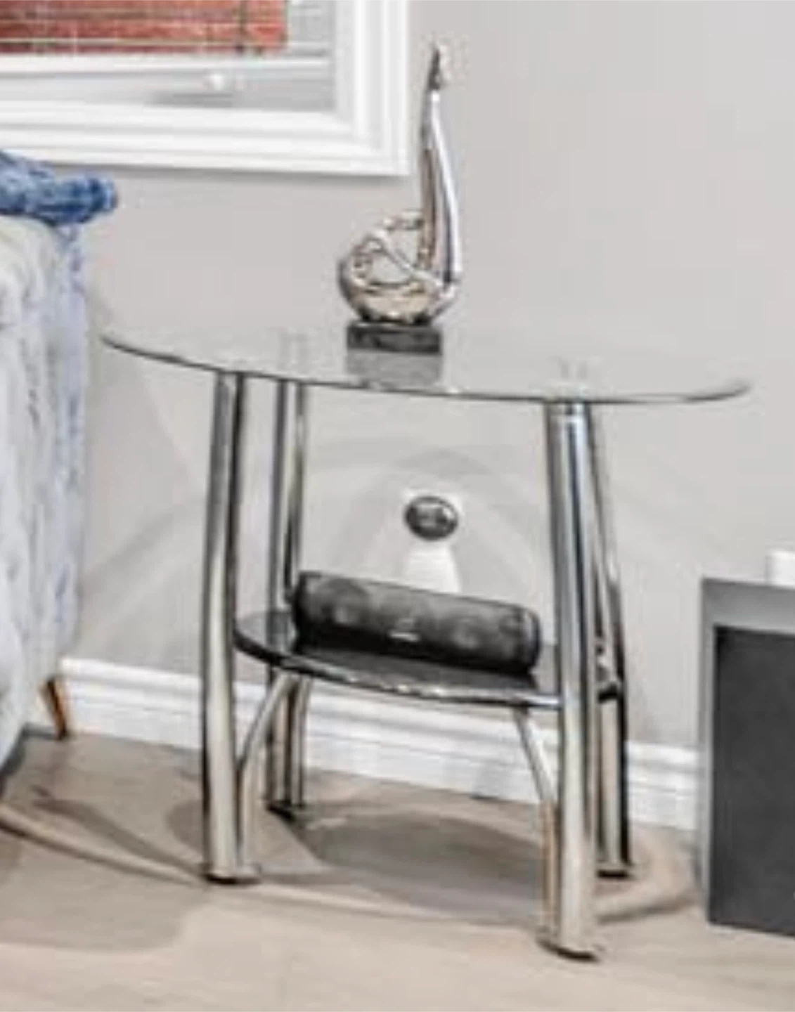 Glass Coffee Table Set - photo 3