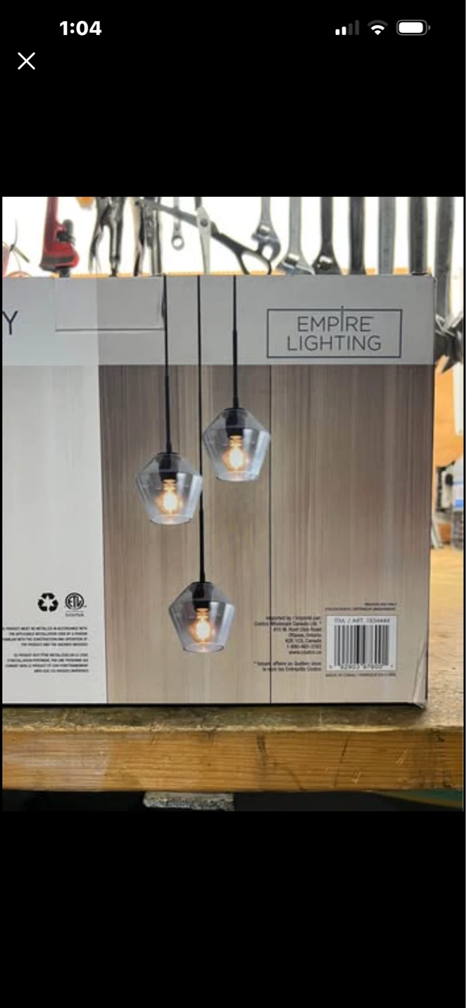 Pendant Light Fixture