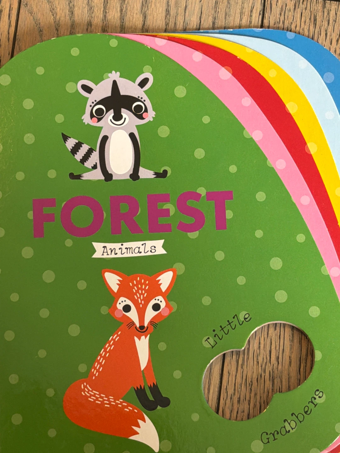 Forest Animals Little Grabbers Board Book 🌱