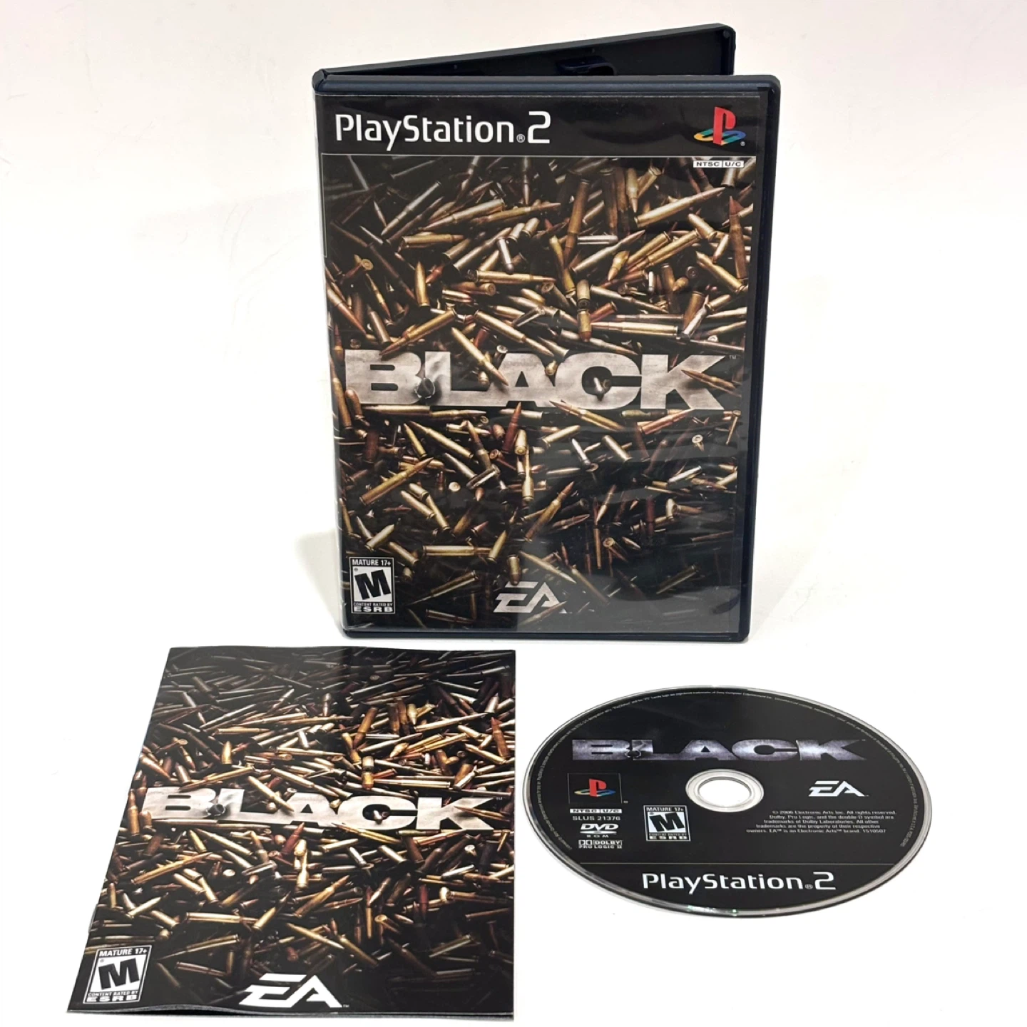 Black - PS2 - Mint Condition