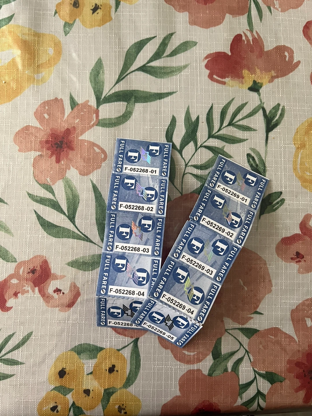 Full Fare Bus tickets
