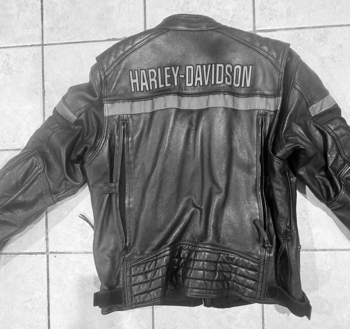 Genuine Harley-Davidson Leather Motorcycle Jacket - photo 2