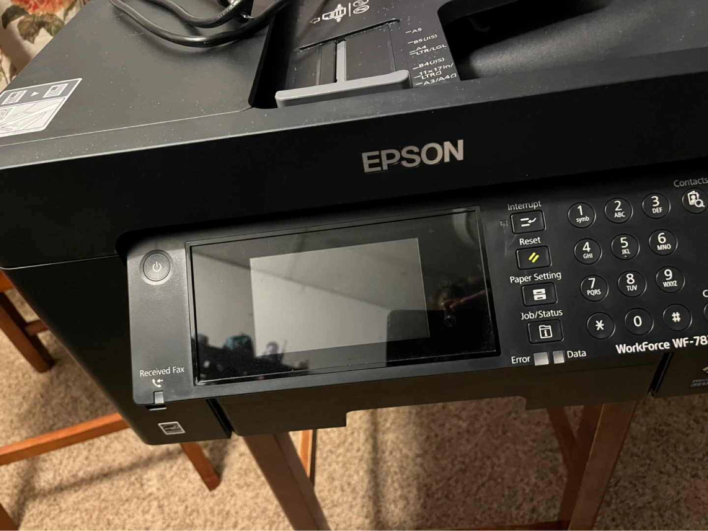 Epson Workforce WF-7820 All-in-One Printer with Ink - photo 3