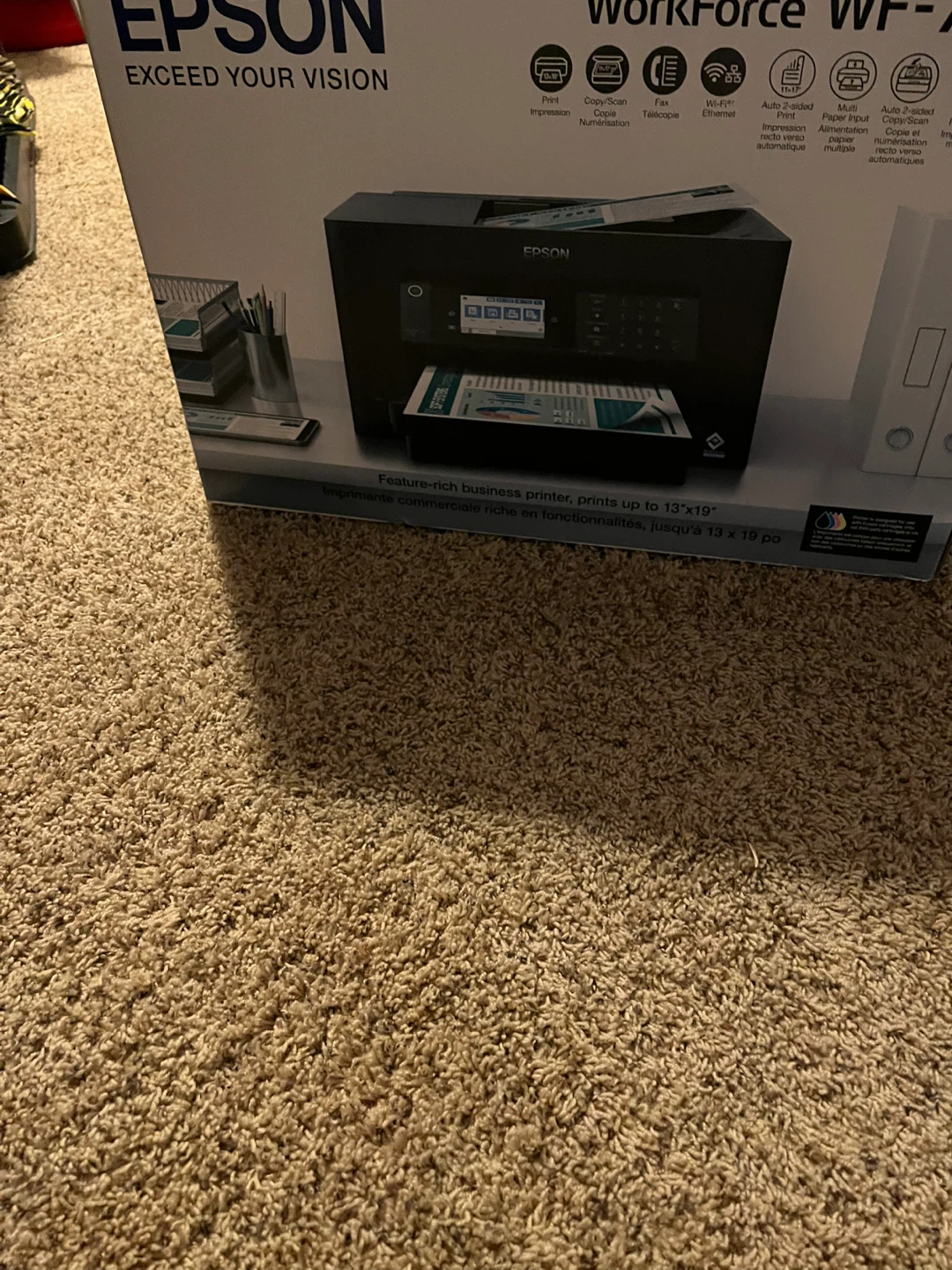 Epson Workforce WF-7820 All-in-One Printer with Ink - photo 4