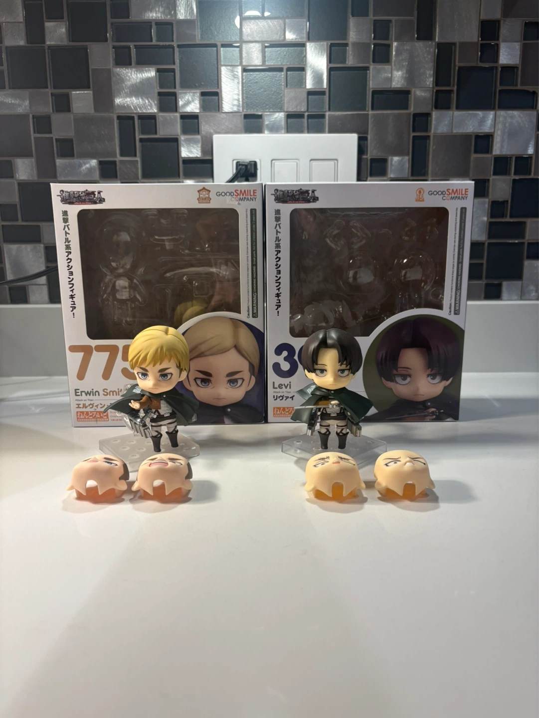 Good Smile Company Nendoroids - Levi & Erwin Smith