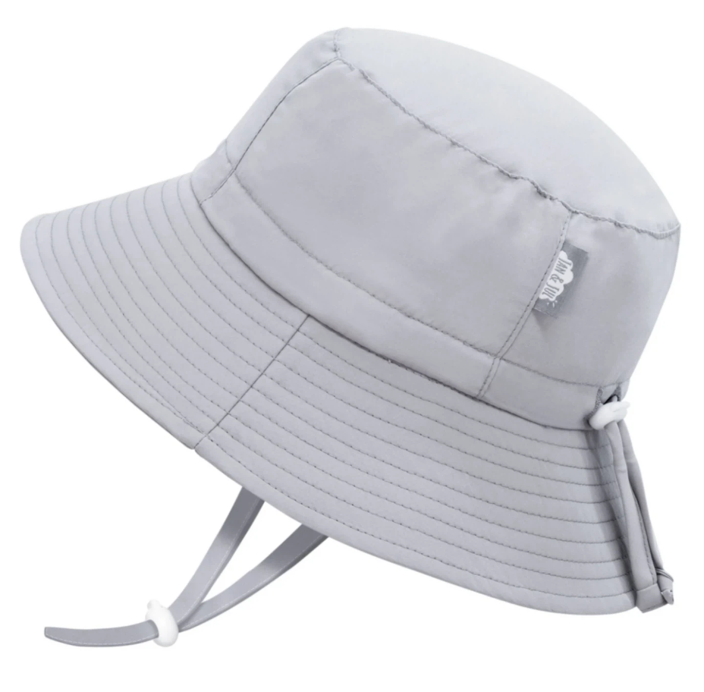 Jan and Jul Bucket Hat - Size L - Grey