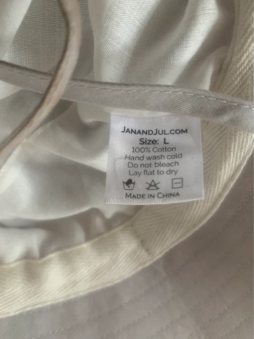 Jan and Jul Bucket Hat - Size L - Grey - photo 4