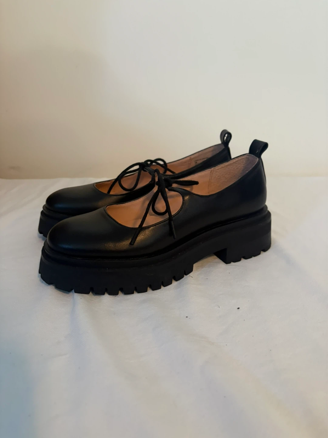 Steve Madden Black Mary Jane Platform Shoes
