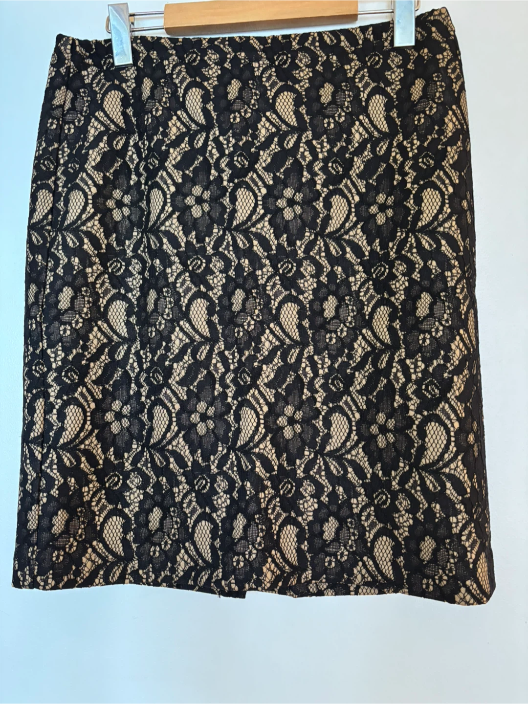 Black Lace Pencil Skirt - photo 3