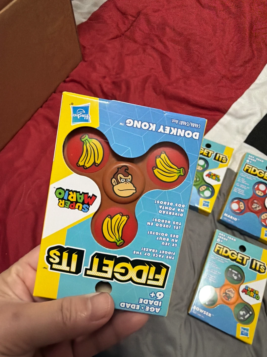 Super Mario Fidget Spinner Toy - photo 2