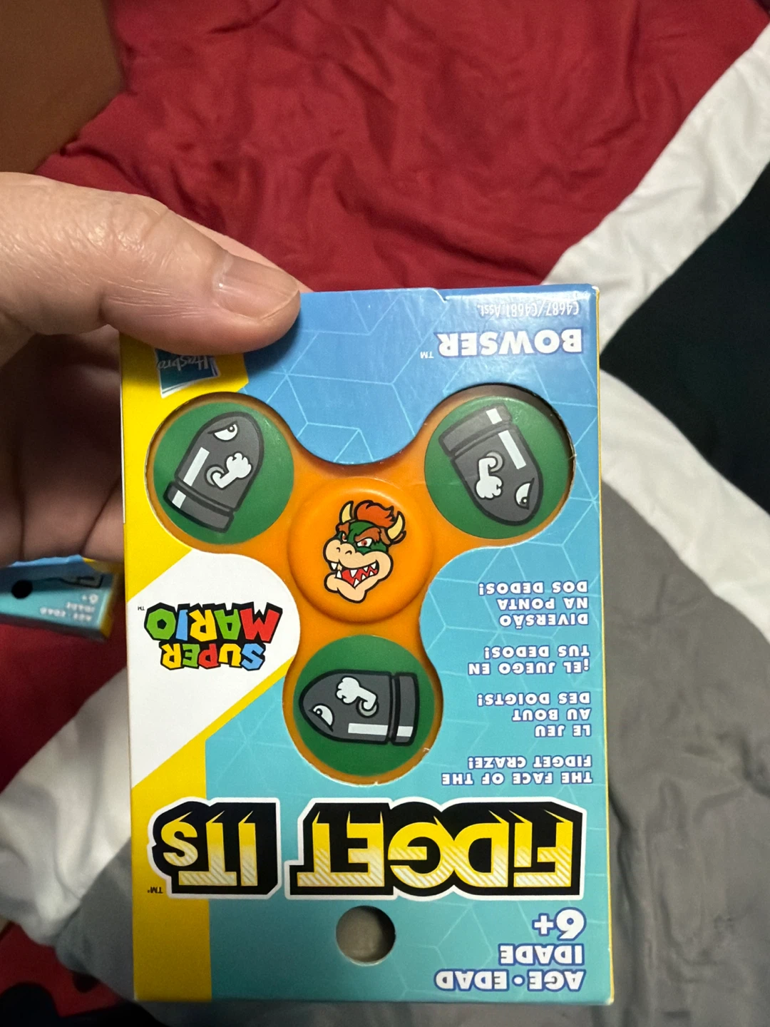 Super Mario Fidget Spinner Toy - photo 5