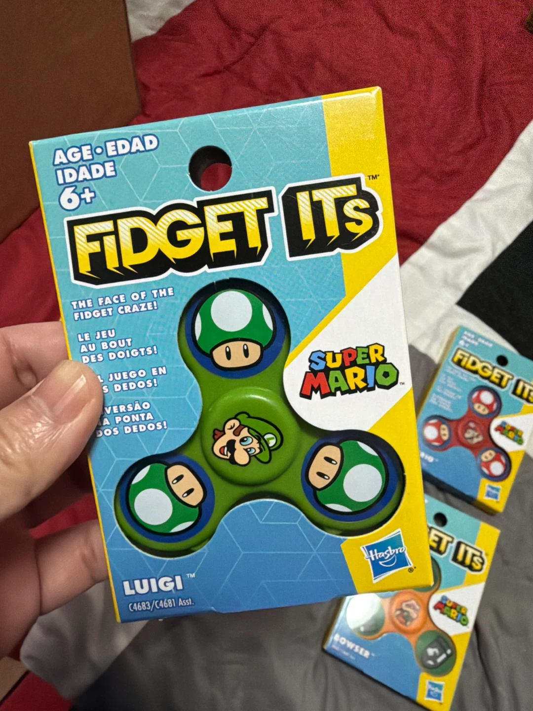 Super Mario Fidget Spinner Toy - photo 3