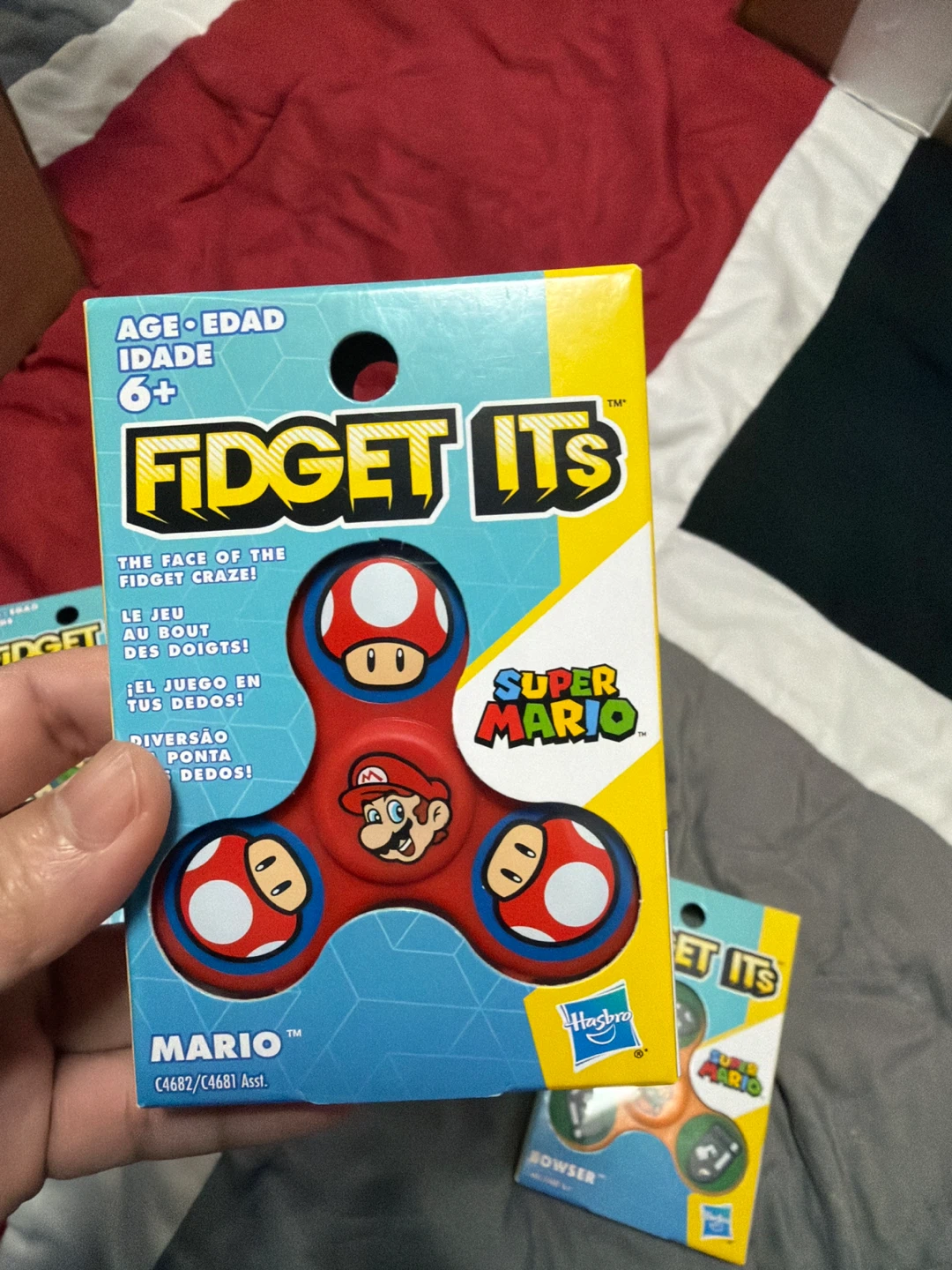 Super Mario Fidget Spinner Toy - photo 4