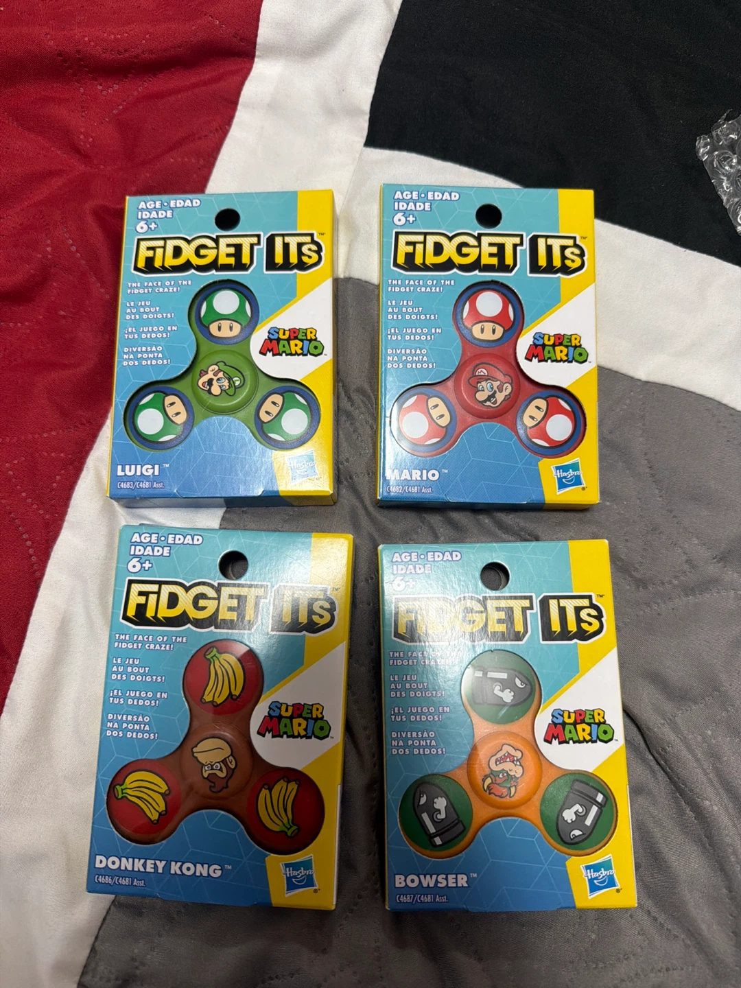 Super Mario Fidget Spinner Toy