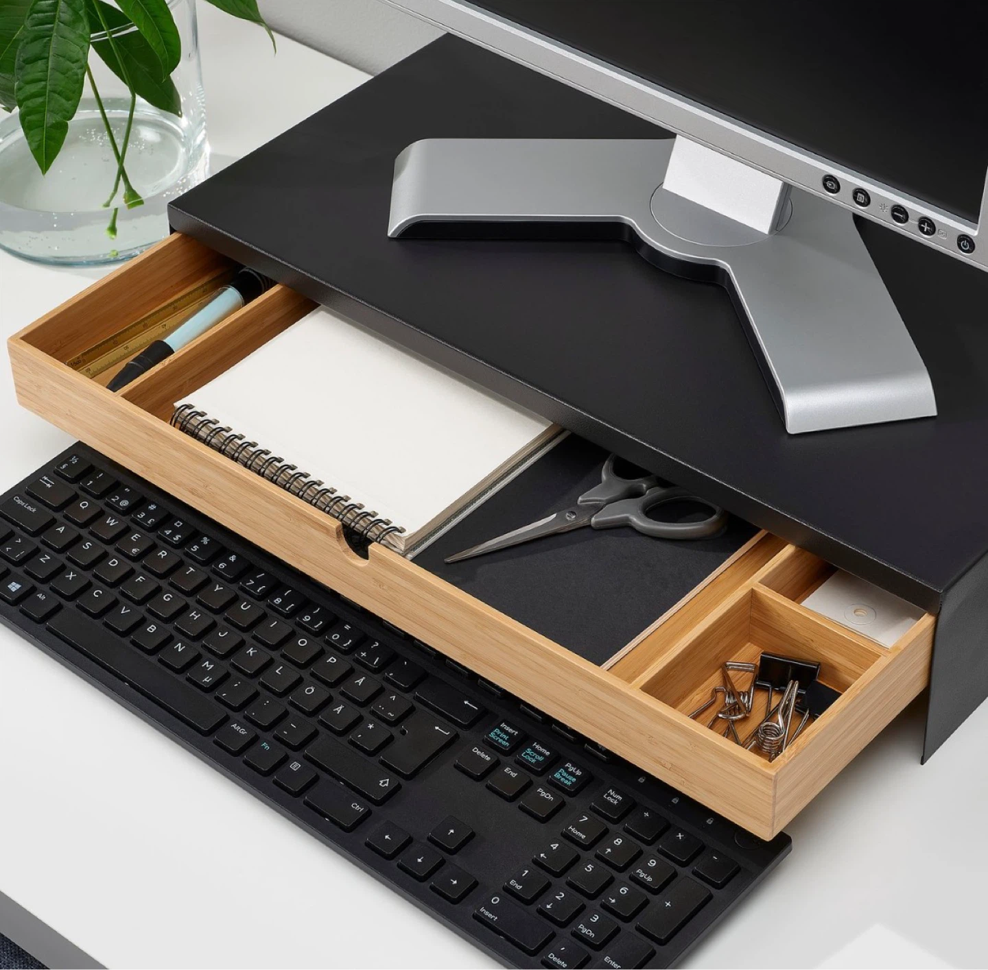 SANSUI 24” Monitor + IKEA monitor stand - photo 2
