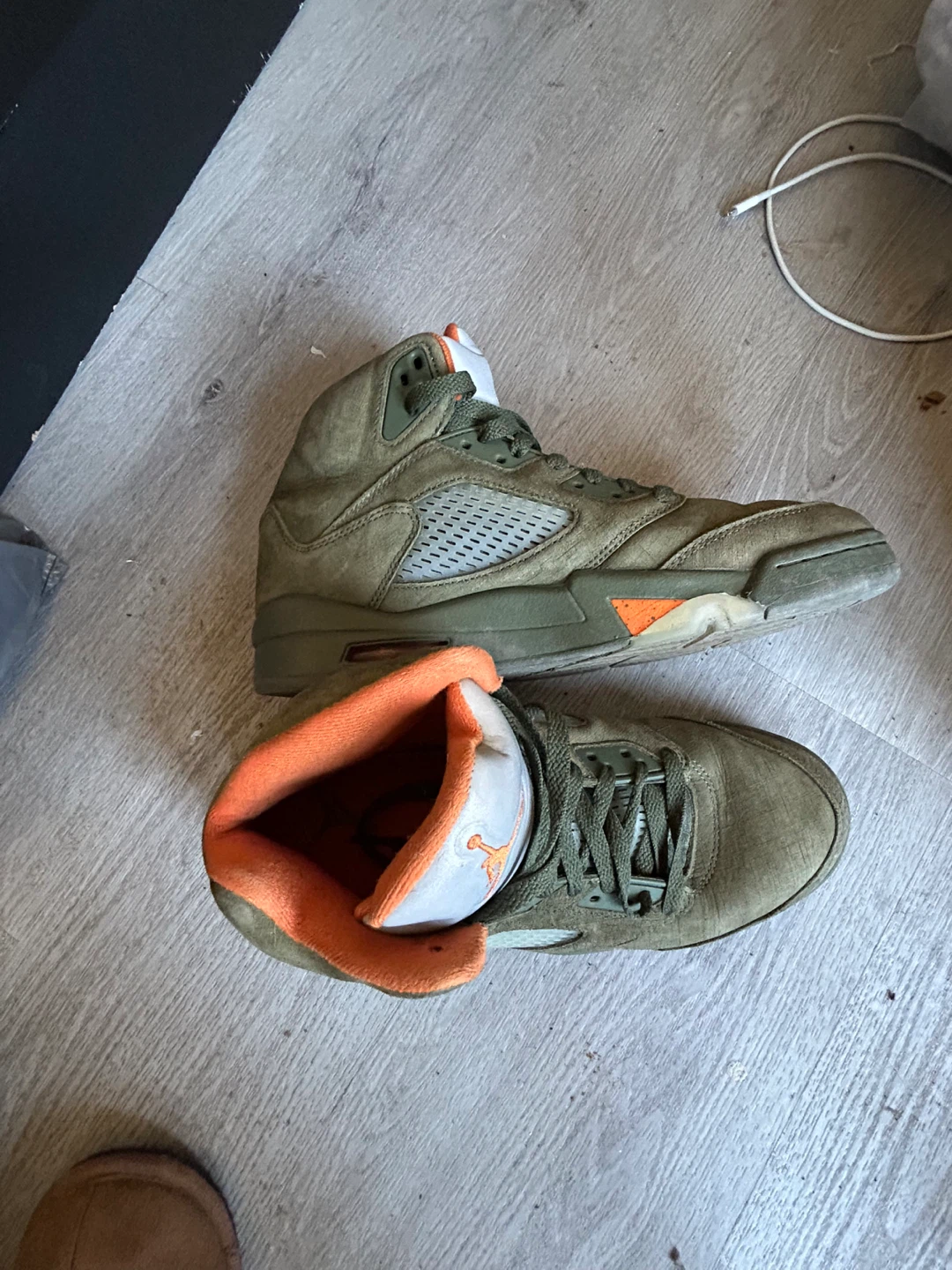 Olive Jordan 5’s - photo 4