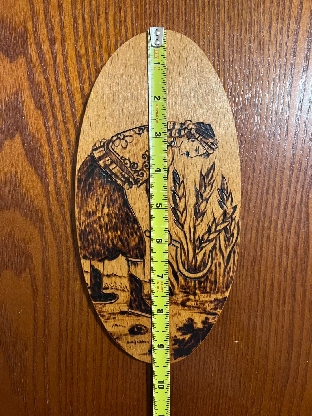 HANDMADE WOODEN PYROGRAPHY PLAQUES - photo 3