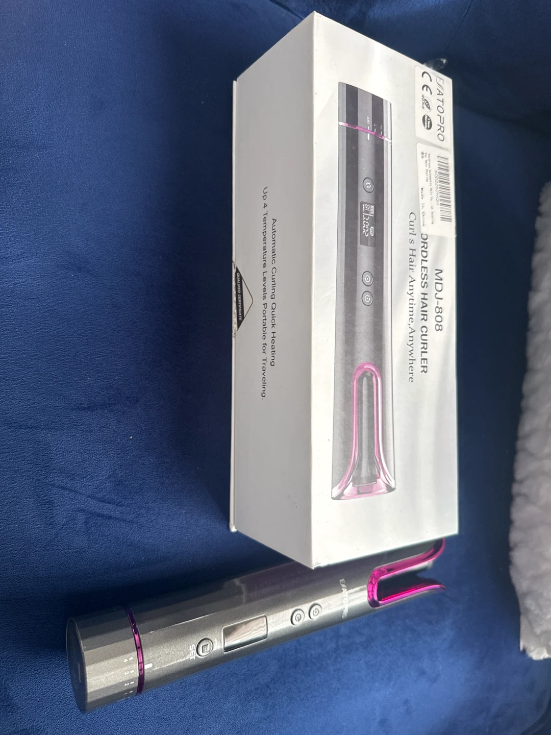 Cordless Hair Curler - MDJ-808 - photo 2